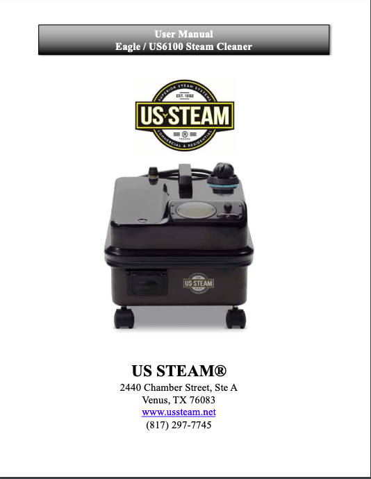 903 S steam cleaner with unlimited service life - Unitekno S.r.l.