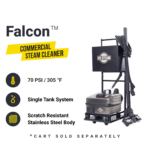 Commercial steam cleaner designed for auto detailing professionals